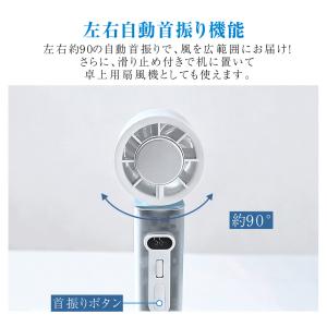 【一年保証】首振り !ハンディファン 冷却プレ...の詳細画像1