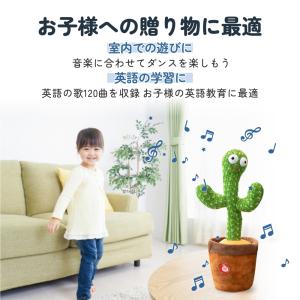 踊るサボテン おもちゃ ダンスサボテン 揺動サ...の詳細画像4