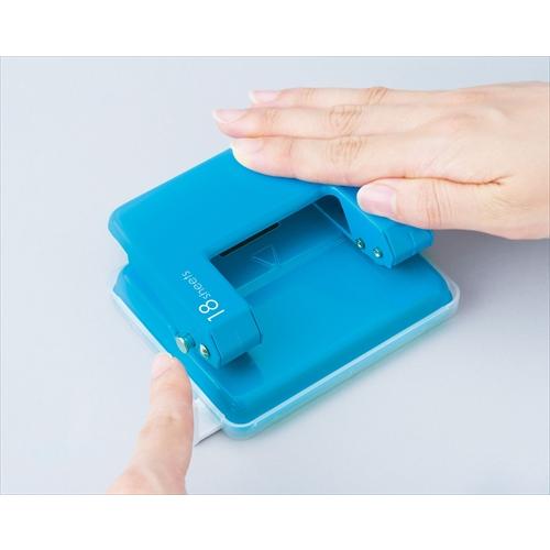 A-4971760142070 カール事務器 ２穴パンチ　ブルー