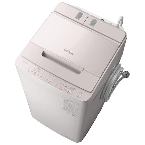 BW-X90J-V 日立 洗濯9kg 全自動洗濯機 ビートウォッシュ ホワイトラベンダー 液体洗剤・...
