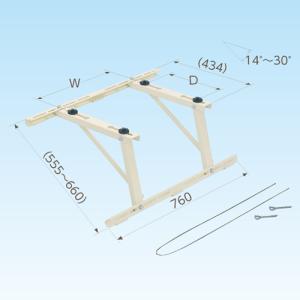 C-YG 日晴金属 傾斜屋根用エアコン屋根置き台 : LifeStage Nana! Yahoo