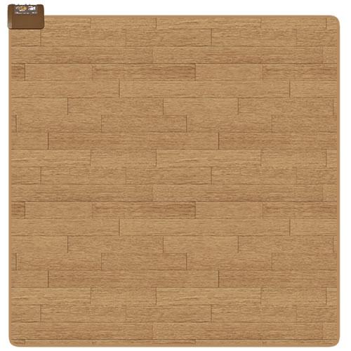 CWC201H-CW 広電 電気カーペット 2畳相当 フローリング調（ライトベージュ） 約176×1...