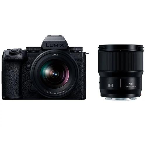 DC-S5M2XW パナソニック LUMIX DC-S5M2XW ダブルレンズキット フルサイズ一眼...