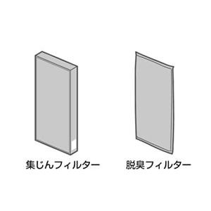 F-ZXHS35 パナソニック 空気清浄機用フィルター（集じん＋脱臭フィルター）セット　