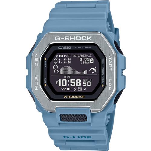 GBX-100-2AJF カシオ CASIO G-SHOCK デジタル腕時計 G-LIDE ブルー