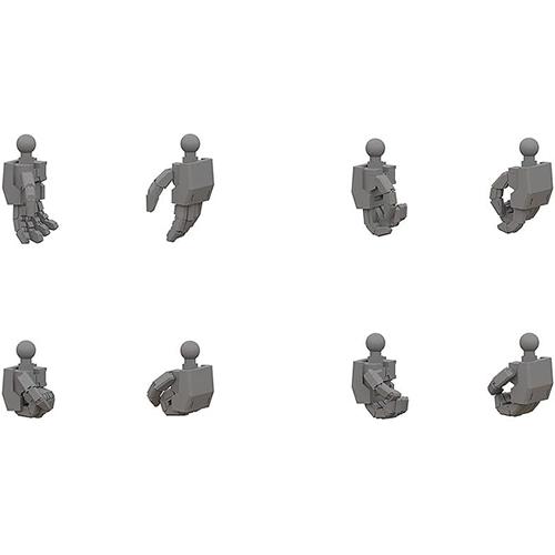 H-4580828664340 グッドスマイルカンパニー MODEROID Tハンドセット 角/S ...