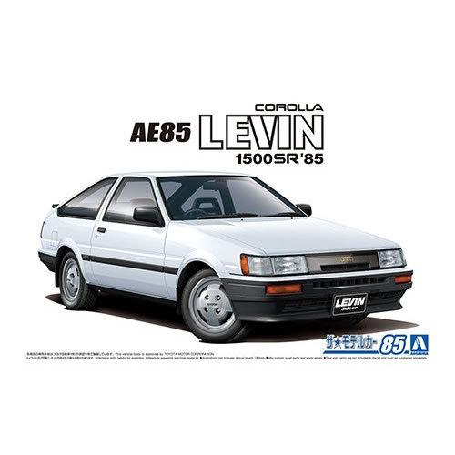 H-4905083059685 アオシマ 1／24 ザ・モデルカー No.85 トヨタ AE85 カ...