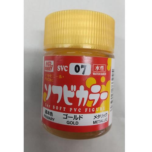 H-4973028733945 GSIクレオス 水性 ソフビカラー ゴールド SVC07