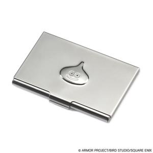 H-4988601272155 スクウェアエニックス ドラゴンクエスト スマイルスライム カードケース メタルスライム 縦約6.3cm×横約9.6cm ステンレス製｜LifeStage Nana! Yahoo!店