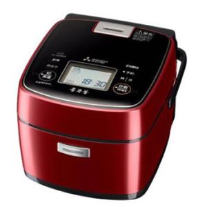 NJ-SWB06-R 三菱 本炭釜IHジャー炊飯器（3.5合炊き）　赤紅玉　