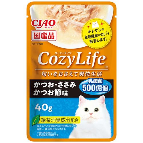 P-4901133580215 いなばペットフード CIAO Cozy Life パウチ かつお・さ...