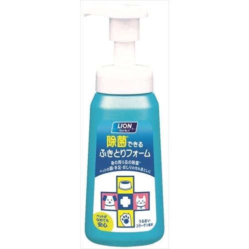 P-4903351000209 ライオンペット  ＰＫ除菌できるふきとりフォーム本体２５０ｍｌ