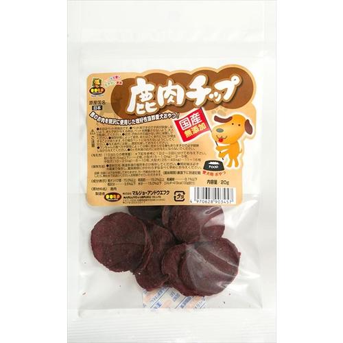 P-4970628903457 マルジョーアンドウエフク 国産 鹿肉チップ 20g