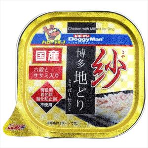P-4974926010510 ドギーマン 紗 博多地どり 六穀とササミ入 100g