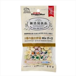 P-4976555821307 ドギーマン 無添加良品　８種の国産野菜ＭＩＸボーロ５０ｇ｜l-nana