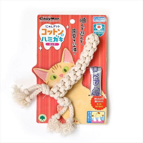 P-4976555845495 ドギーマン にゃんデント コットンでハミガキ ロング