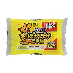 PKN-10HR アイリスオーヤマ 使い捨てカイロ ぽかぽか家族　貼るレギュラー 10P｜l-nana