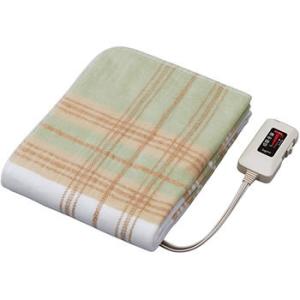 SB20S02-G 椙山紡織 洗える 電気敷毛布 電気毛布 ネット通販限定モデル グリーン｜l-nana