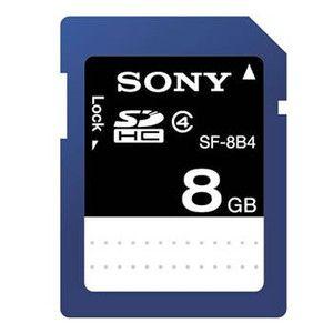 ソニー【SONY】8GB SDHCメモリーカード Class4 ベーシック SF-8B4★【SF8B4】｜l-nana
