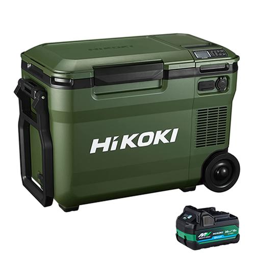 UL18DBA-WMGZ HiKOKI 18V-14.4Vコードレス冷温庫 25Lタイプ 3電源対応...