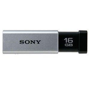 USM16GT-S ソニー 16GB USBメモリー （シルバー）｜l-nana