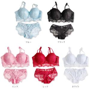 ブラジャー 大きいサイズ ショーツセット レデ...の詳細画像5