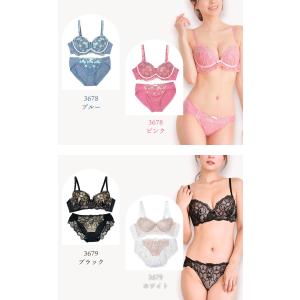 大きいサイズ ブラショーツセット レースブラ ...の詳細画像2