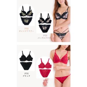 大きいサイズ ブラショーツセット レースブラ ...の詳細画像5