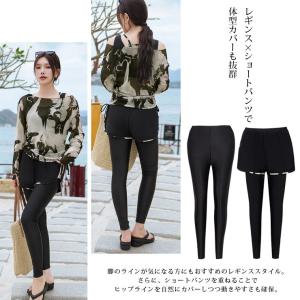 水着 大きいサイズ ラッシュガード 4点セット...の詳細画像4