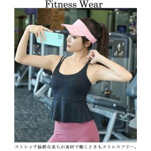 スポーツブラ 大きいサイズ レディース フィッ...の詳細画像4
