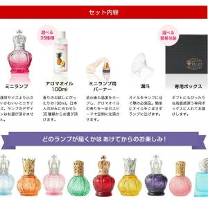 初めてのアロマランプ アロマオイル付 ミニミニ...の詳細画像1