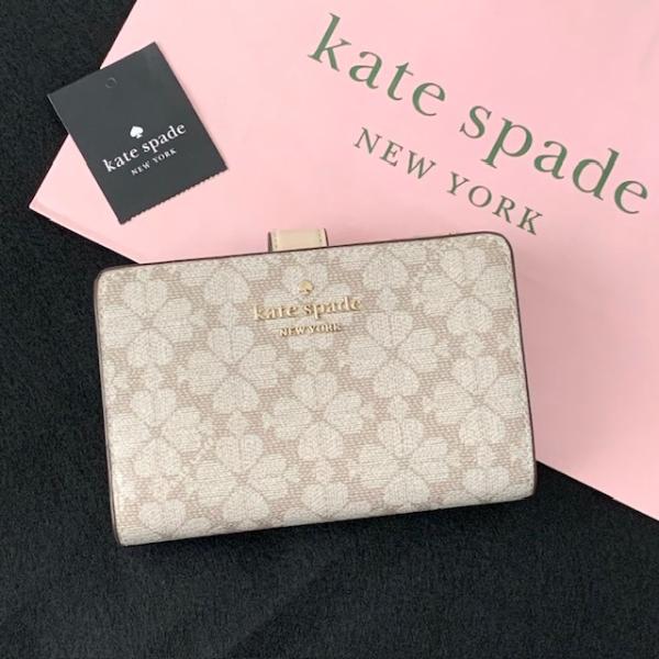 ケイトスペード 財布 折り財布 スペード フラワー  kate spade/KG488-250