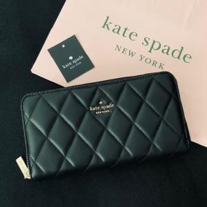 ケイトスペード 財布  長財布 キルティング ブラック kate spade/KA590-001｜La Blossoms(ラ・ブロッサム)