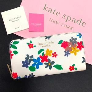 ※訳あり ケイトスペード 財布  長財布 花柄 フローラル kate spade/WLR00415-143｜la-blossoms