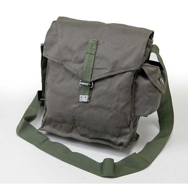 ポーランド軍 グレー ビンテージ ショルダーバッグ 新品 328N-