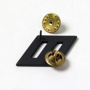 US.ARMY.ブラック襟章(新品)11Nの詳細画像1