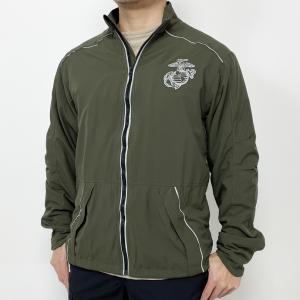 アメリカ海兵隊 U.S.M.C. new balance製 ランニングジャケット（新品）A39N=｜la-boy