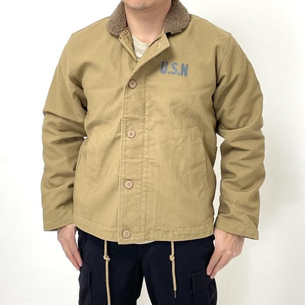 ＵＳ．ＮＡＶＹ．Ｎ-１．デッキジャケット 新品 A40NZ