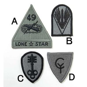 ＵＳ．ＡＣＵ．ベルクロ付、部隊章（新品）Ｂ２ ACU-B2