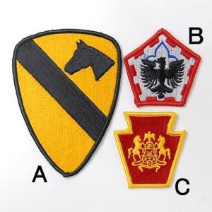 ＵＳ．カラー部隊章ワッペン（新品）１Ａ BRANCH-CN1A