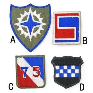 ＵＳ．カラー部隊章ワッペン（新品）４ BRANCH-CN4