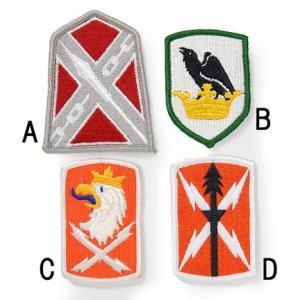 ＵＳ．カラー部隊章ワッペン（新品）５ BRANCH-CN5