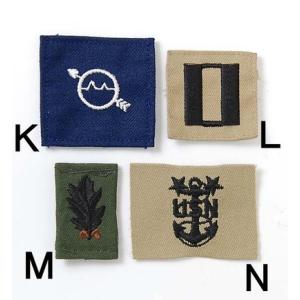 US.ミリタリー襟章(新品)RANK-GN-Sの詳細画像2