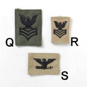 US.ミリタリー襟章(新品)RANK-GN-Sの詳細画像4