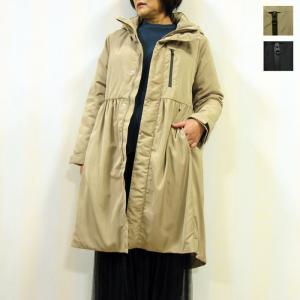 新入荷 15%OFF 【MAX2000円クーポン】 MARIED`OR マリードール　マットなツイルの上質生地　ウエスト切替中綿コート (45100)