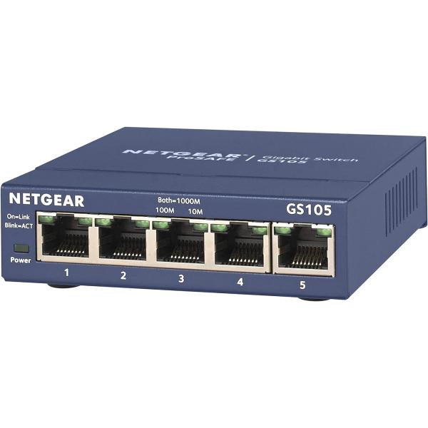 ネットギア NETGEAR スイッチングハブ 5ポート GS105-500JPS 1000Mbps ...