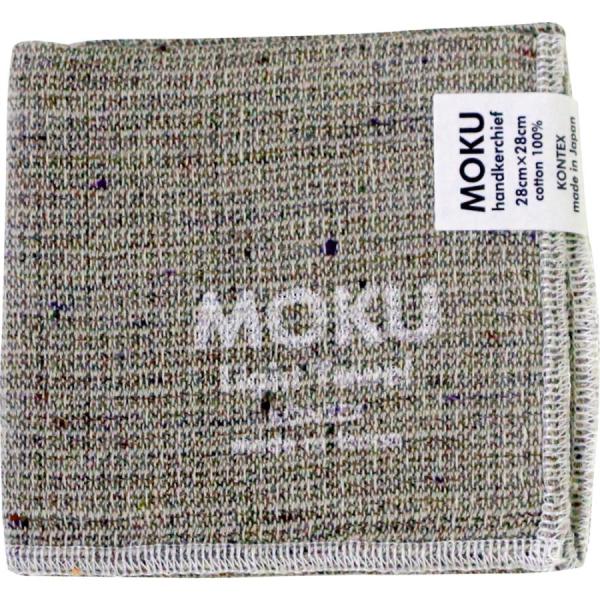 MOKU Ｓ ハンカチ グレー ギフト プレゼント MOKUハンカチ 28×28cm コンテックス ...
