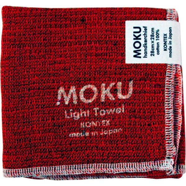 MOKU Ｓ ハンカチ レッド ギフト プレゼント MOKUハンカチ 28×28cm コンテックス ...