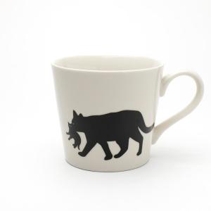 温感マグカップ くわえる猫 親子ねこ ニューボ...の詳細画像1