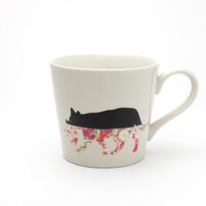 温感マグカップ くわえる猫 親子ねこ ニューボ...の詳細画像2